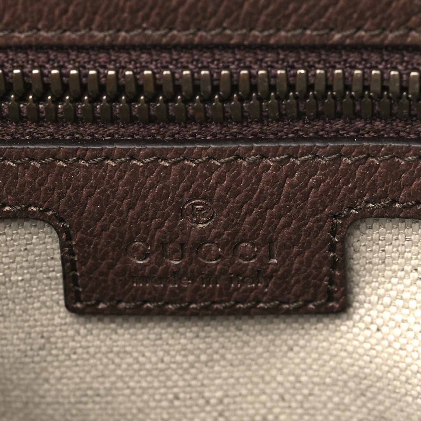 GG Supreme Monogram Web Small Ophidia Messenger Bag Brown