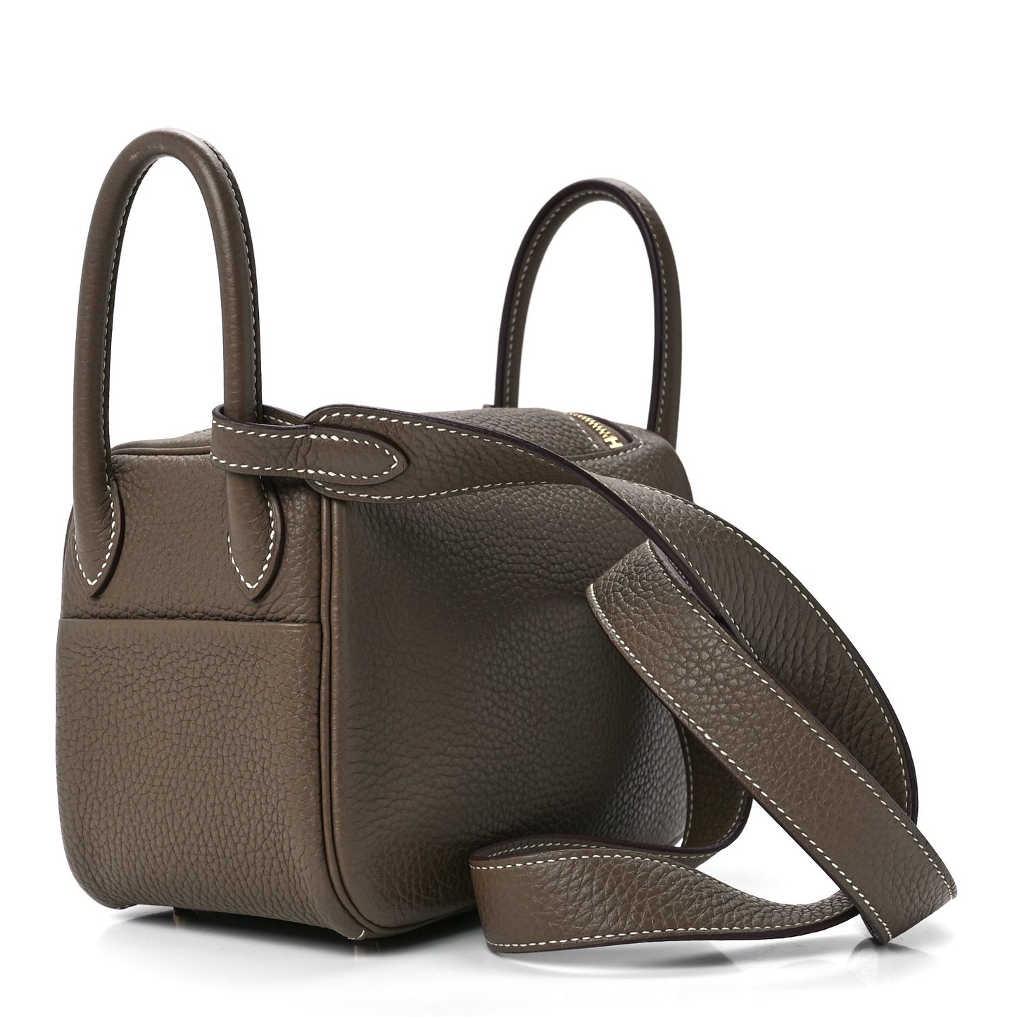 Taurillon Clemence Mini Lindy 20 Etoupe