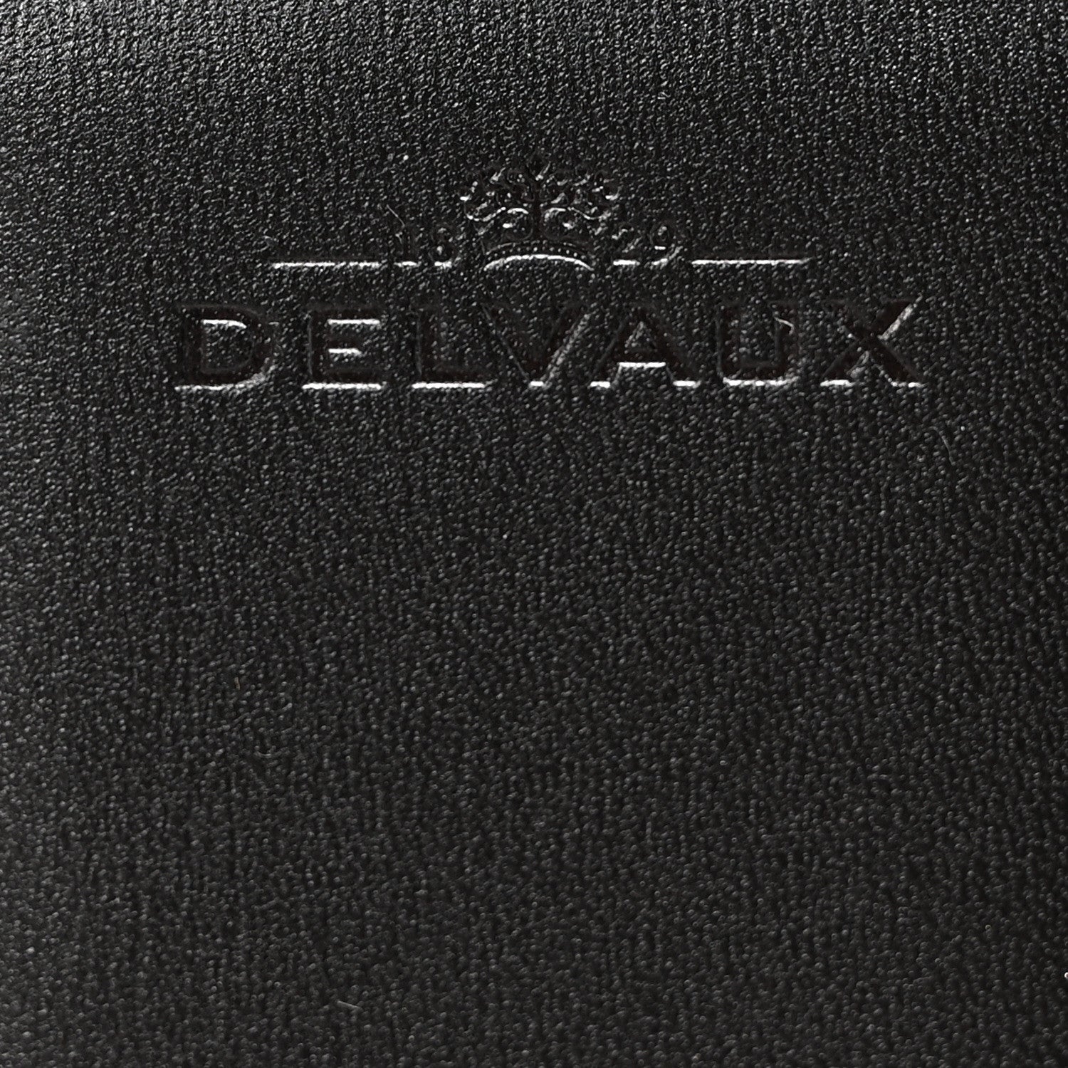 Delvaux Calfskin MM L'Humour Brillant Satchel Black 7 of 9