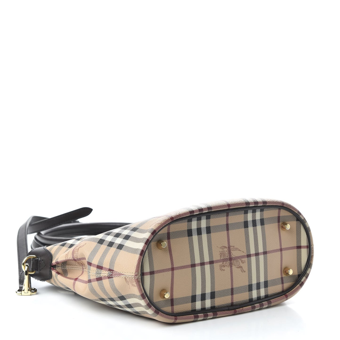 Haymarket Check Medium Tote Chocolate
