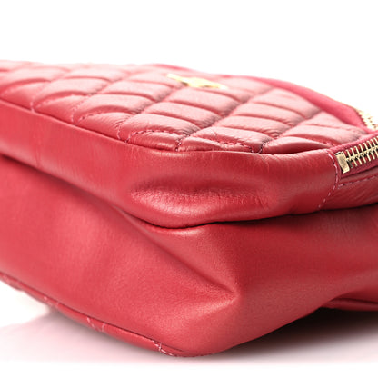 Chanel Calfskin Quilted Day Trips Camera Case Pink 10 of 11