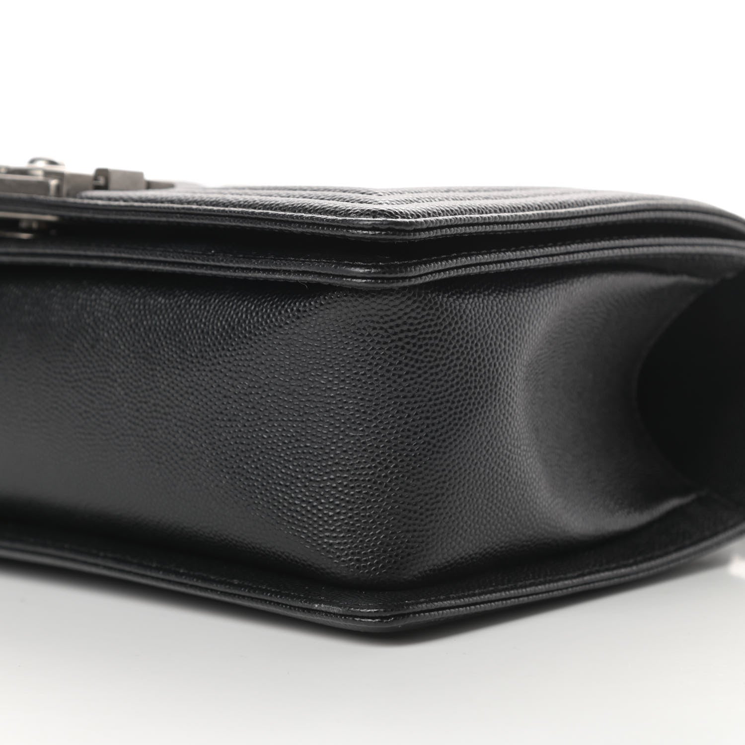 Chanel Caviar Quilted Medium Boy Flap Black 10 of 12