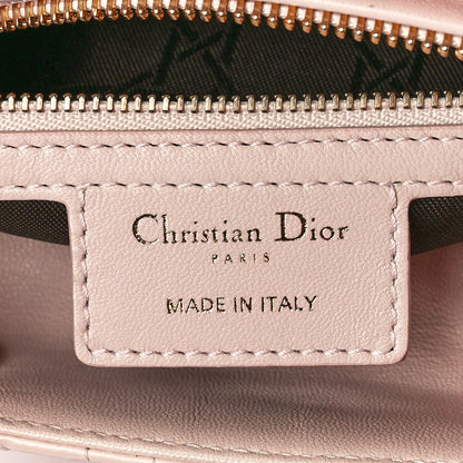 Christian Dior Lambskin Cannage Medium Lady Dior Light Pink 6 of 11