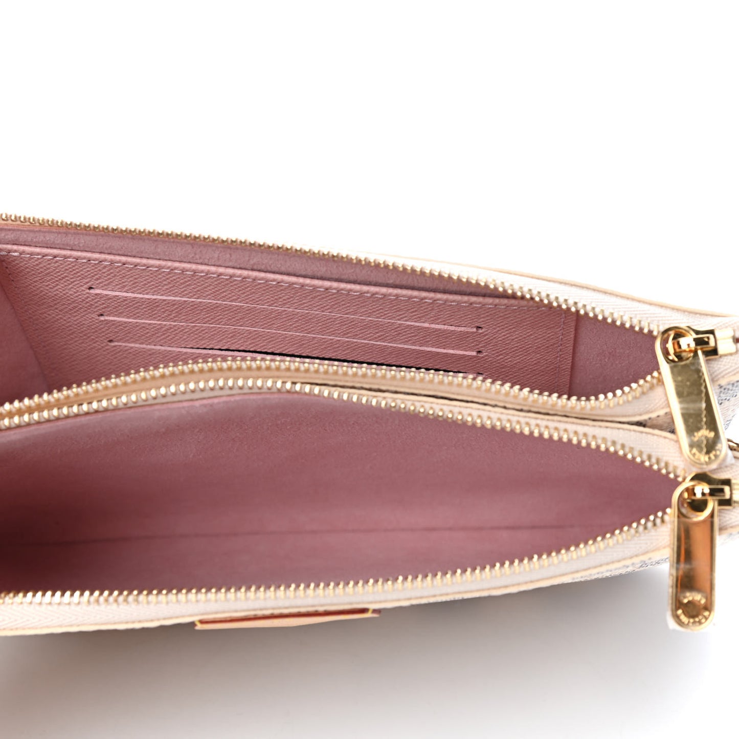 Damier Azur Double Zip Pochette