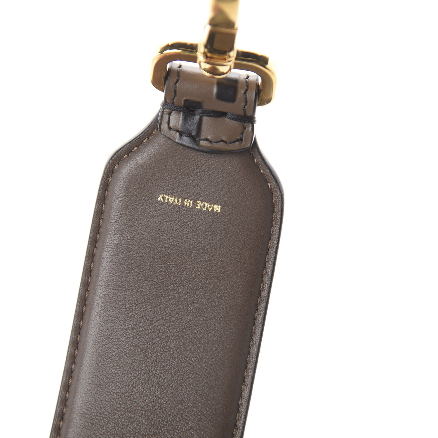Fendi Calfskin FF 1974 Embossed Mini Strap You Maya Black 3 of 4