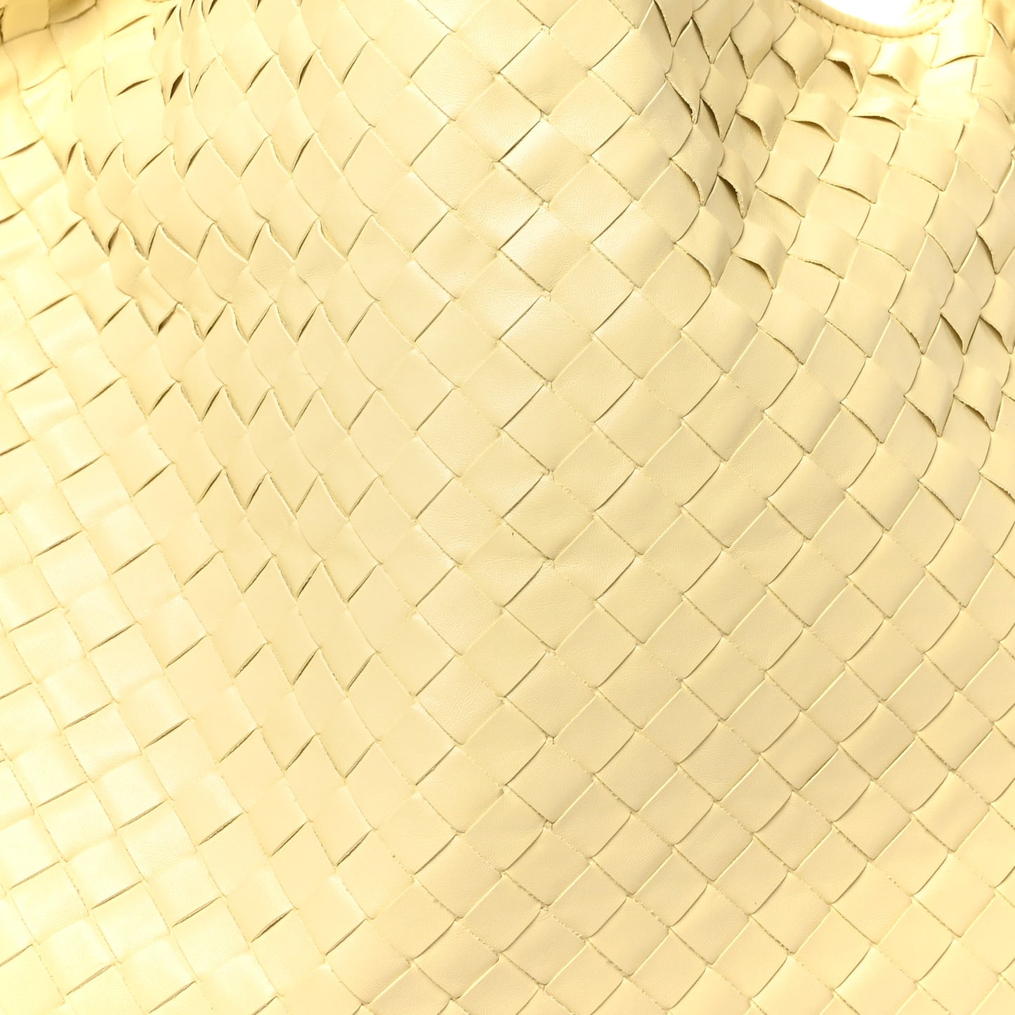 Calfskin Intrecciato Large Hop Camomile