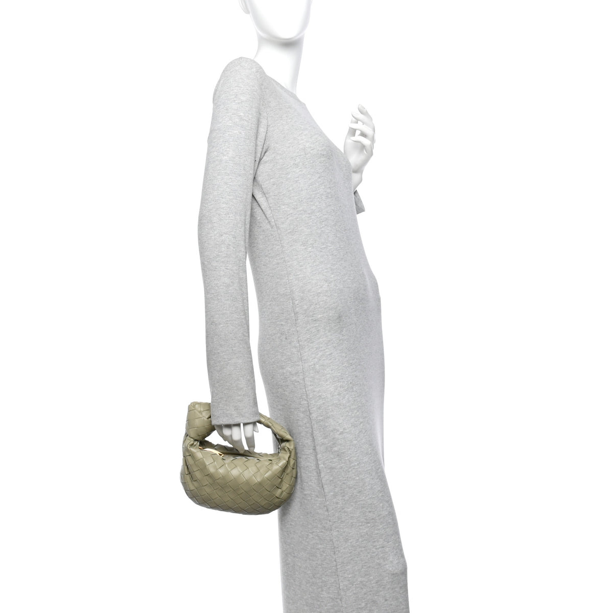 Bottega Veneta Nappa Intrecciato Mini Jodie Travertine 2 of 11
