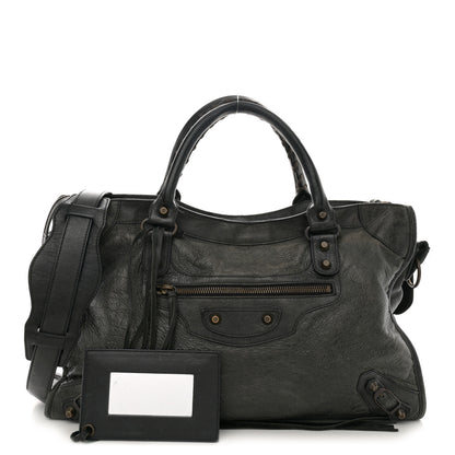Balenciaga Agneau Classic Hardware City Anthracite 1 of 13