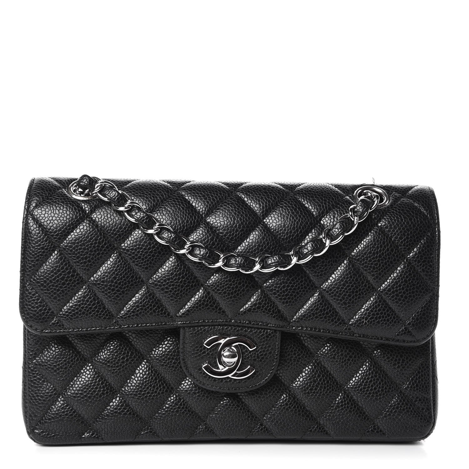 Chanel Caviar Quilted Small Double Flap Black 1 of 11