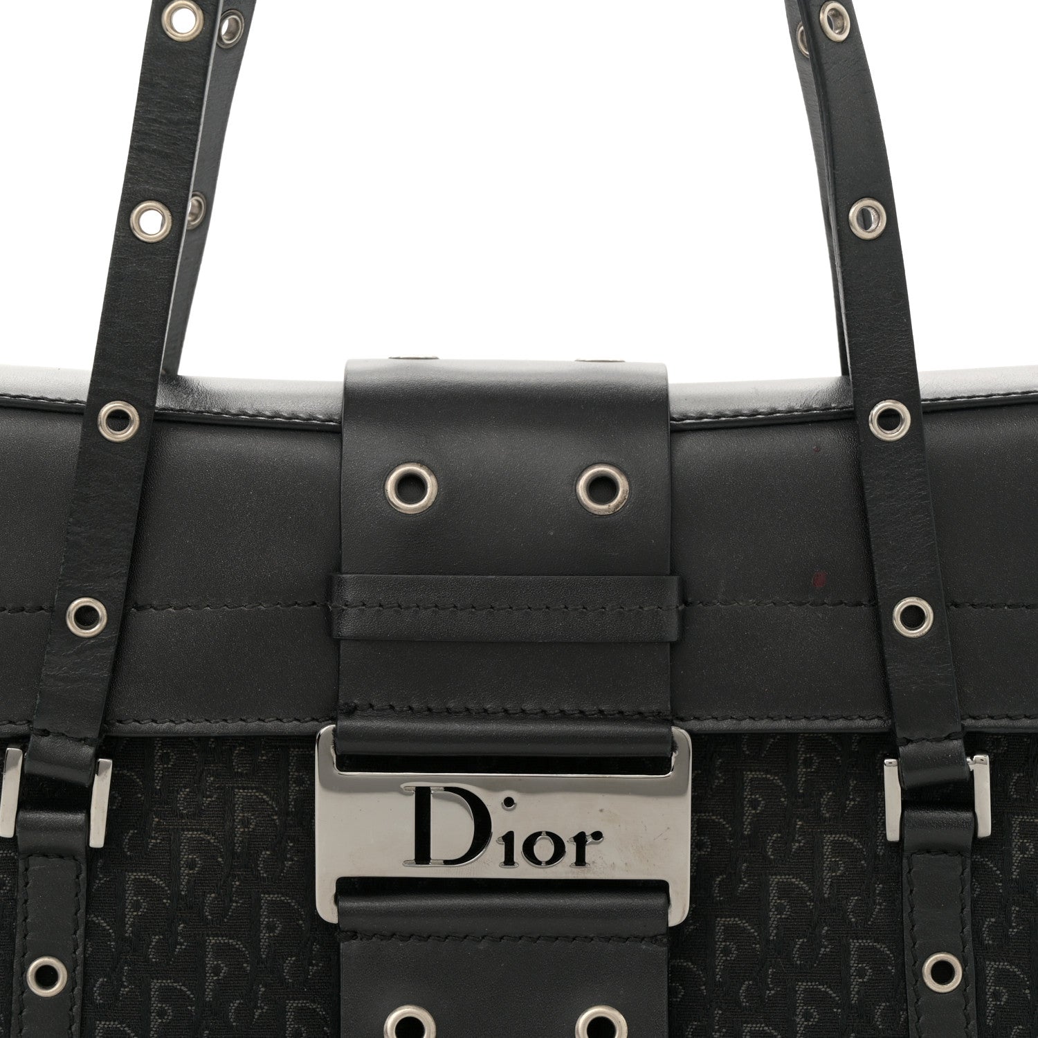 Christian Dior Monogram Street Chic Shoulder Bag Black 8 of 14