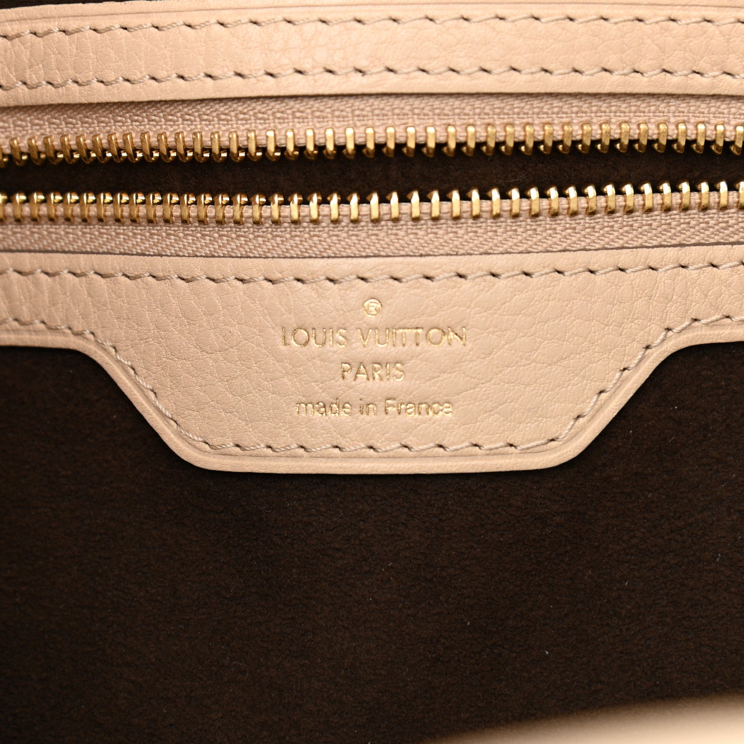 Louis Vuitton Mahina Cirrus MM Ivory 5 of 11