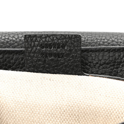 Gucci Pebbled Calfskin Medium Soho Flap Crossbody Black 7 of 8