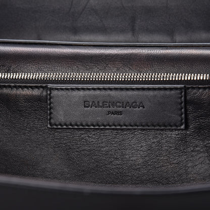 Balenciaga Smooth Calfskin Le Dix M Cartable Shoulder Bag Black 6 of 18