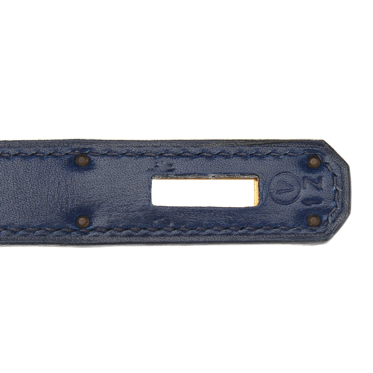 Hermes Box Kelly Retourne 32 Bleu Saphir 7 of 15