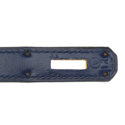 Hermes Box Kelly Retourne 32 Bleu Saphir 7 of 15