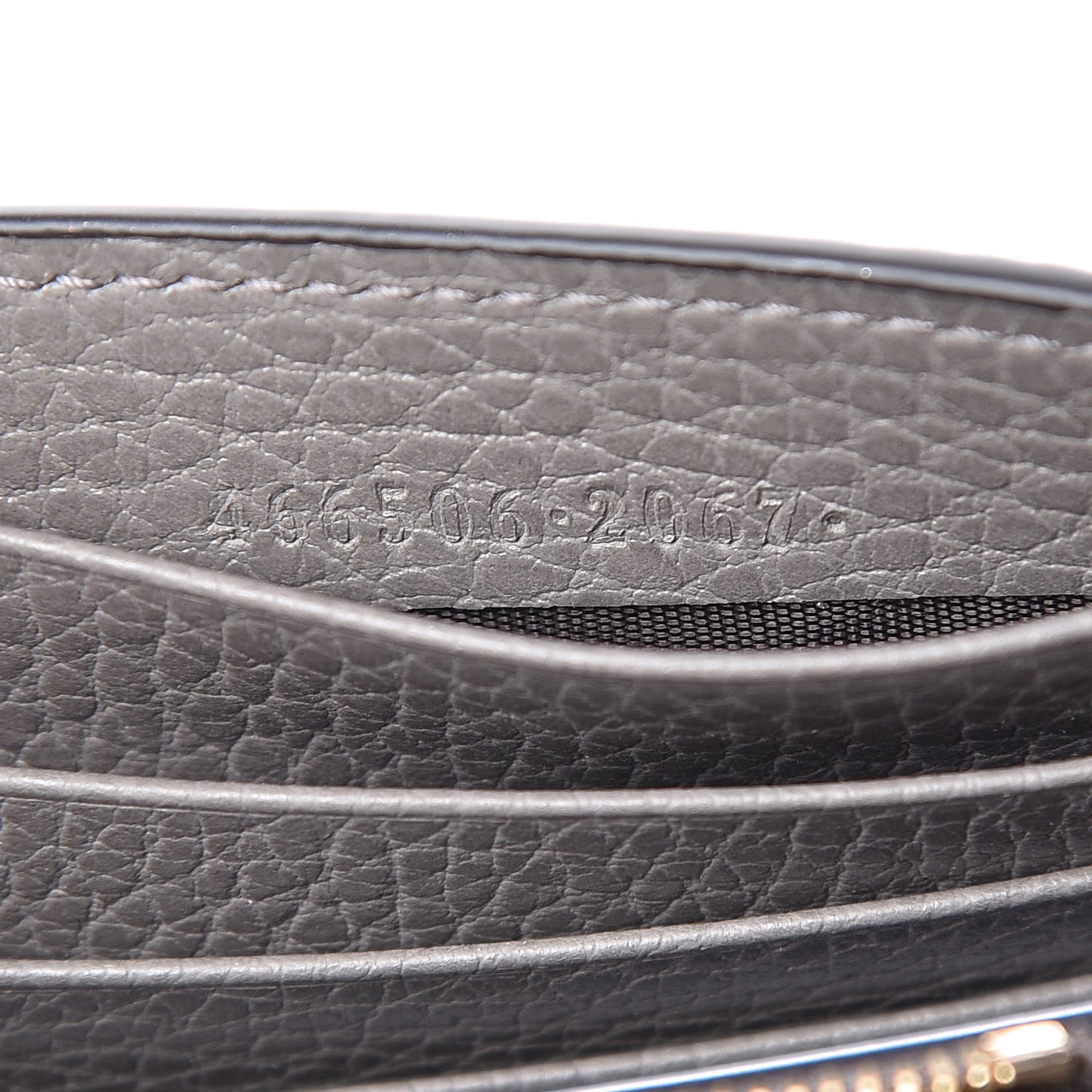 Dollar Calfskin Medium Betty Chain Wallet Loess