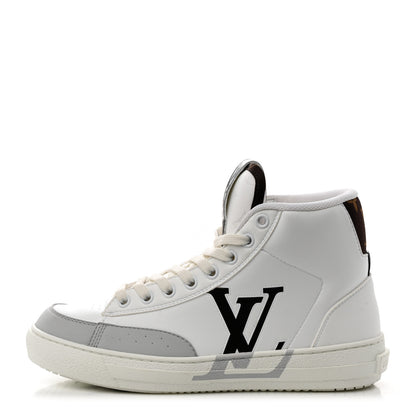 Louis Vuitton Recycled Polyester Charlie Sneakers 36 White Cacao Brown 1 of 10