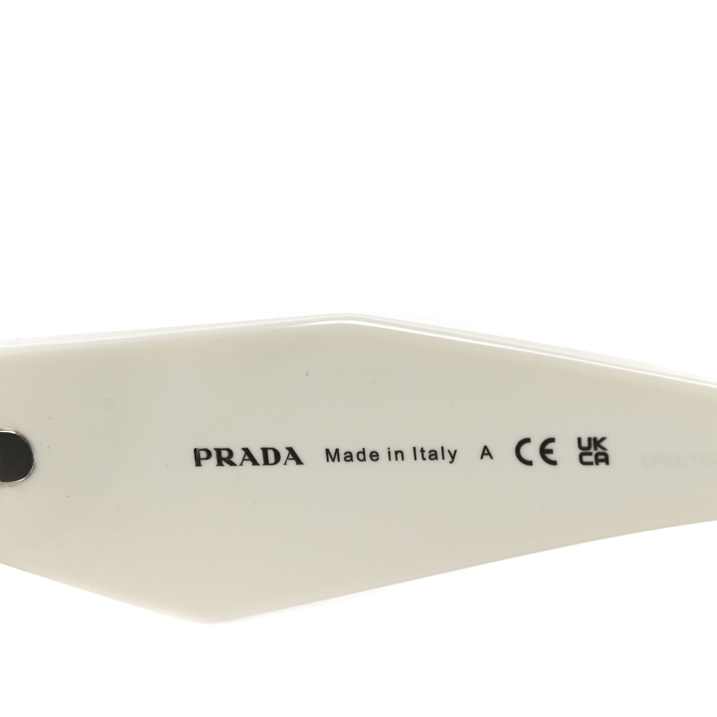 Acetate Symbole Sunglasses SPR 17W White White