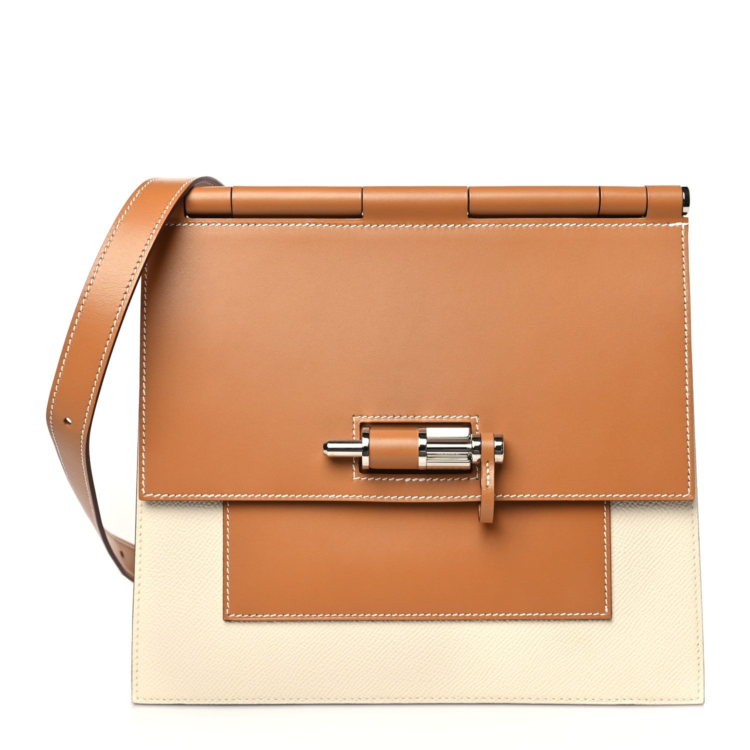 Hermes Swift Epsom Sacabar 24 Gold Nata 1 of 9