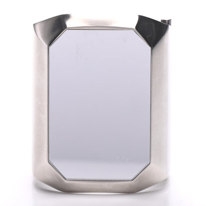 Chanel Metal Wide CC Mirror Cuff Silver 3 of 6