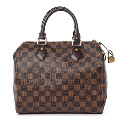 Louis Vuitton Damier Ebene Speedy 25 1 of 10