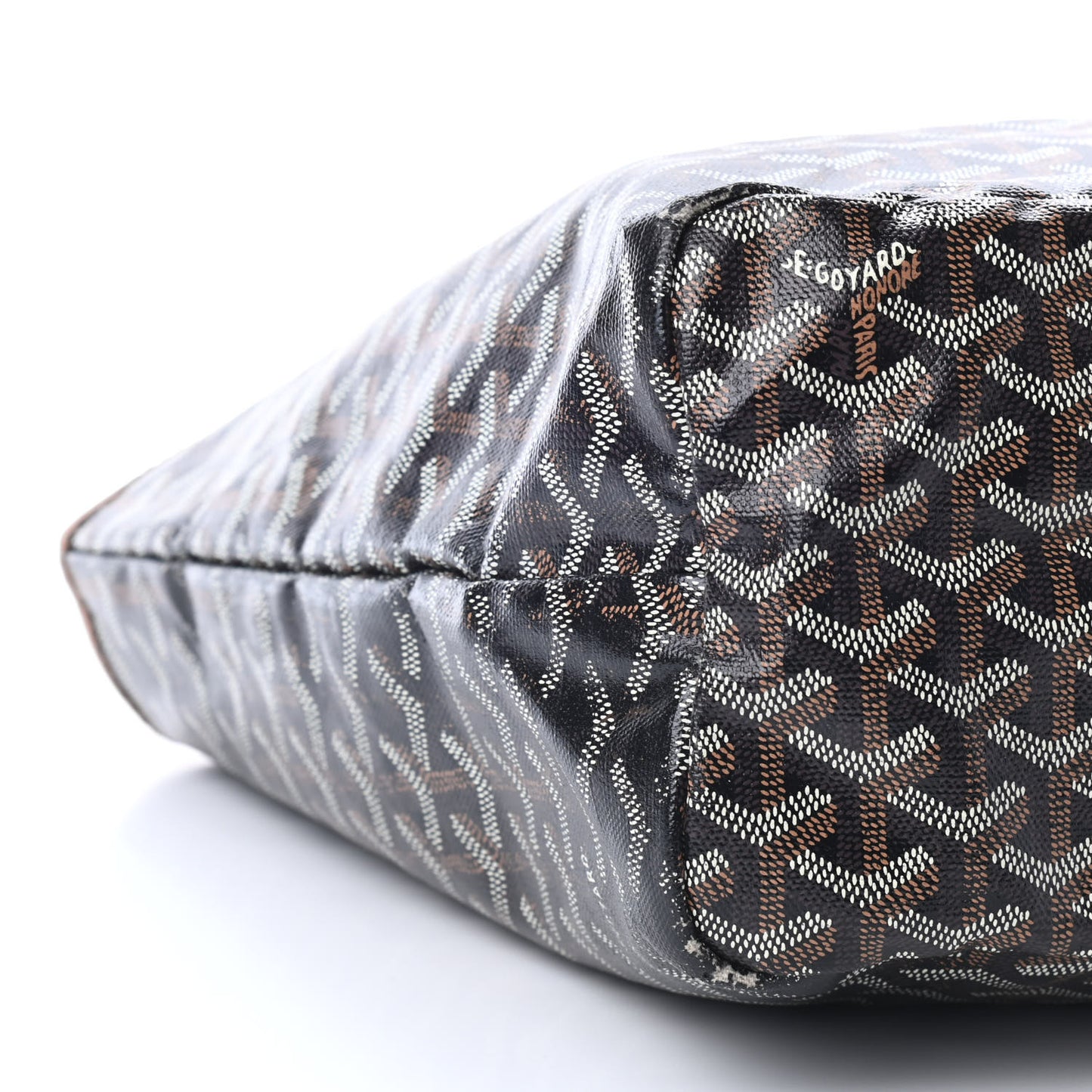 Goyardine Saint Louis PM Black Gold