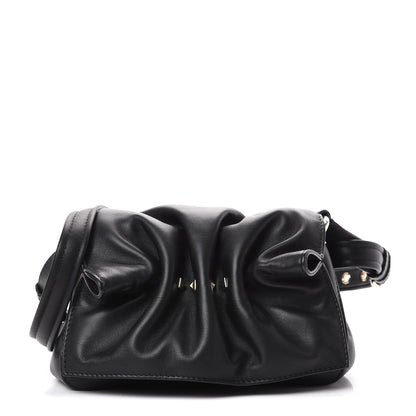 Valentino Garavani Smooth Calfskin Mini Bloomy Crossbody Bag Black 1 of 12