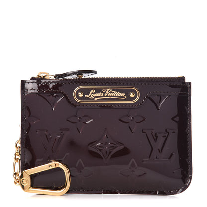 Louis Vuitton Vernis Key Pouch Amarante 1 of 7