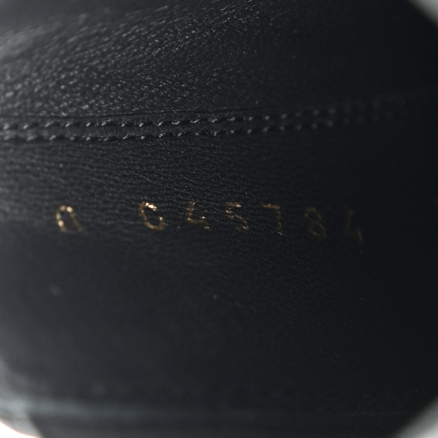 Calfskin Cap Toe CC Short Boots 39.5 Black
