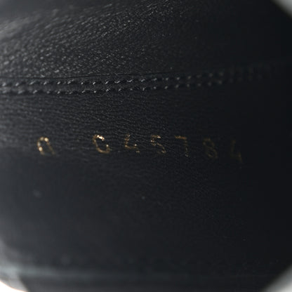 Chanel Calfskin Cap Toe CC Short Boots 39.5 Black 9 of 9