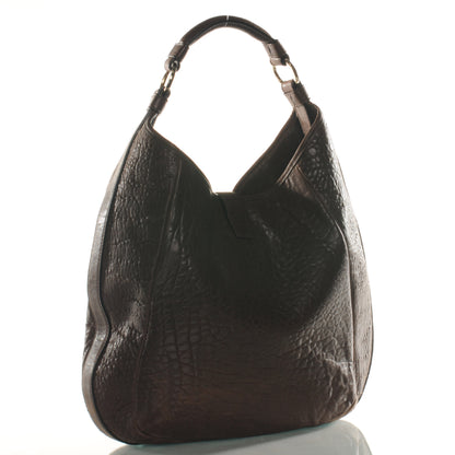 Givenchy Crinkled Lambskin Obsedia Hobo Brown 3 of 6