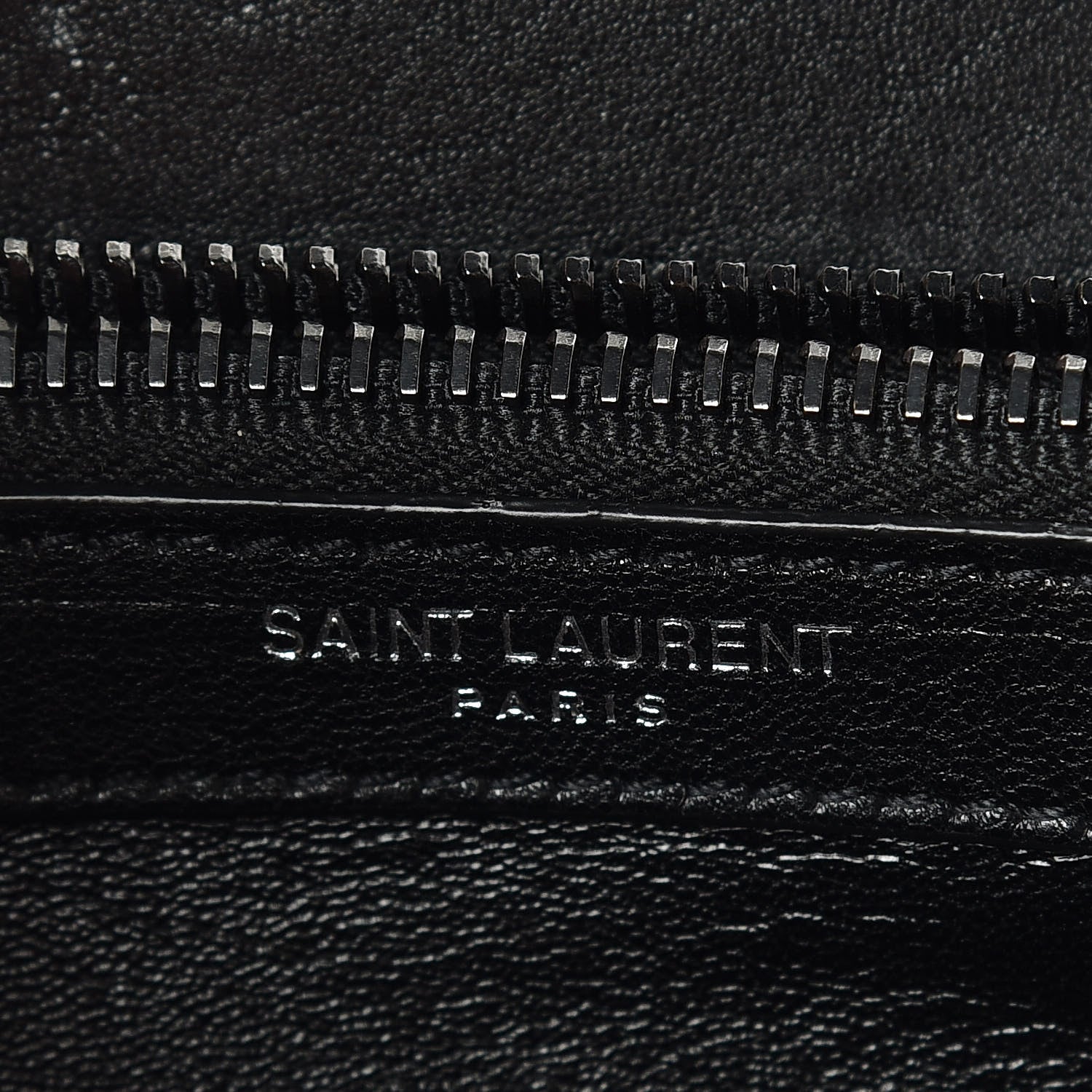 Saint Laurent Sheepskin Matelasse Chevron Monogram Medium College Bag Black 6 of 10