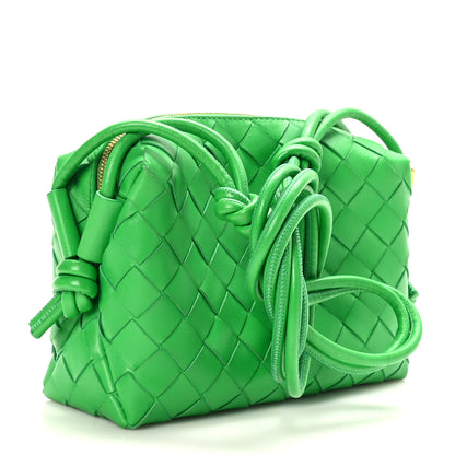 Bottega Veneta Nappa Intrecciato Mini Loop Camera Bag Parakeet 3 of 8