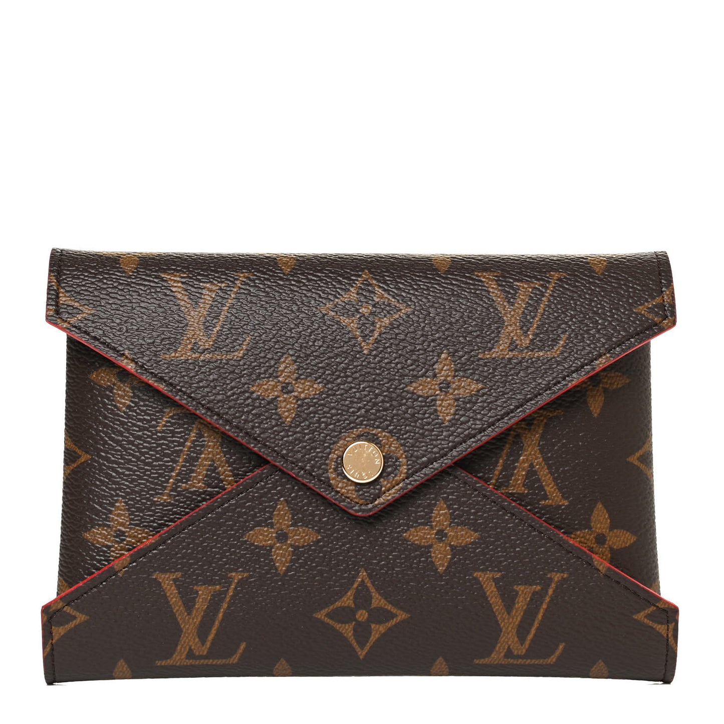 Monogram Medium Kirigami Pochette Insert Coquelicot