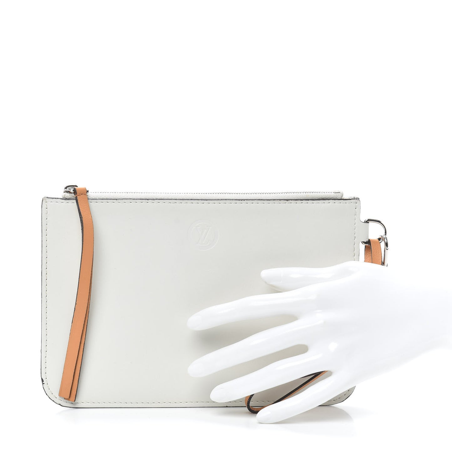 Calfskin Pochette White