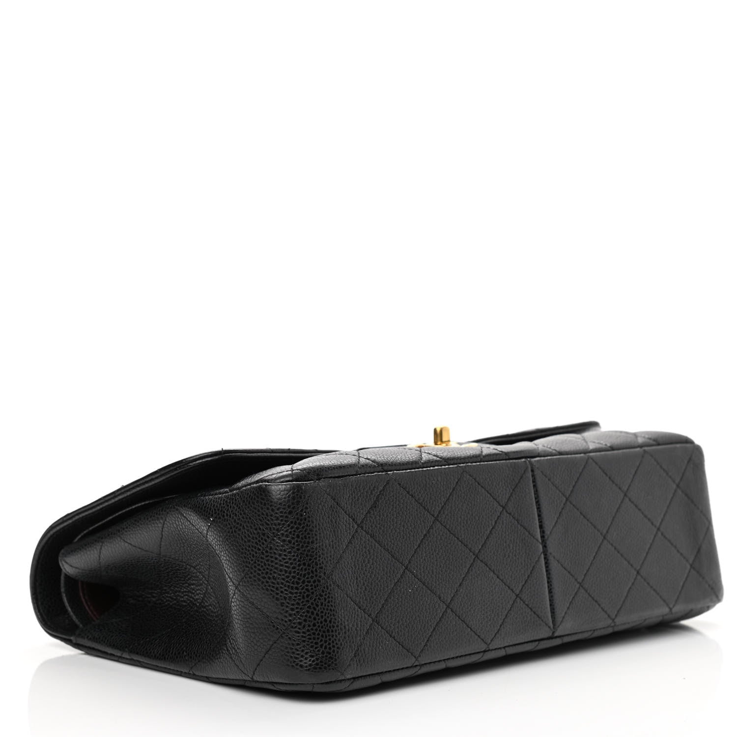 Chanel Caviar Quilted Jumbo Double Flap Black 4 of 11