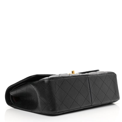 Chanel Caviar Quilted Jumbo Double Flap Black 4 of 11