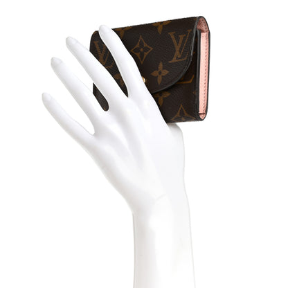 Louis Vuitton Monogram Rosalie Coin Purse Rose Ballerine 2 of 8