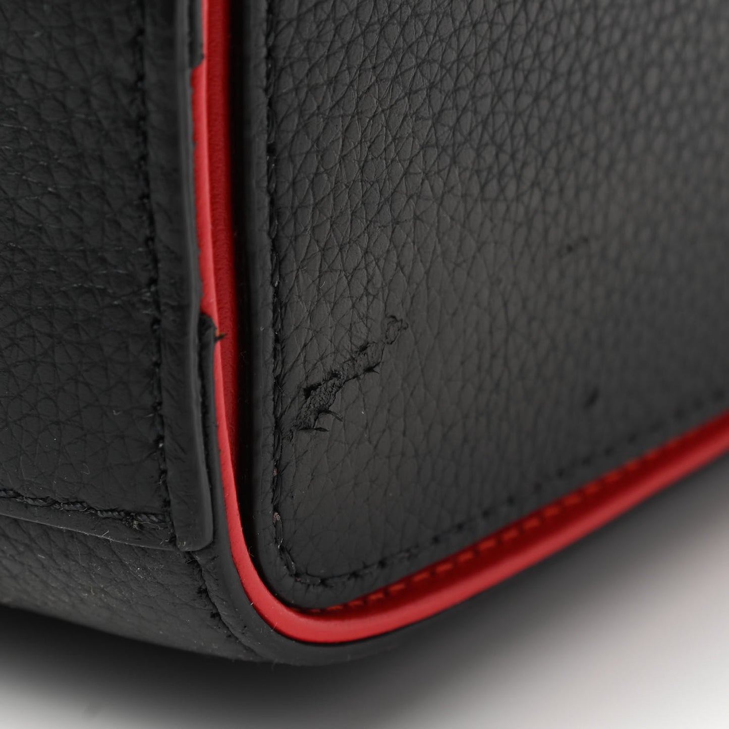 Calfskin Streetwall Briefcase Black