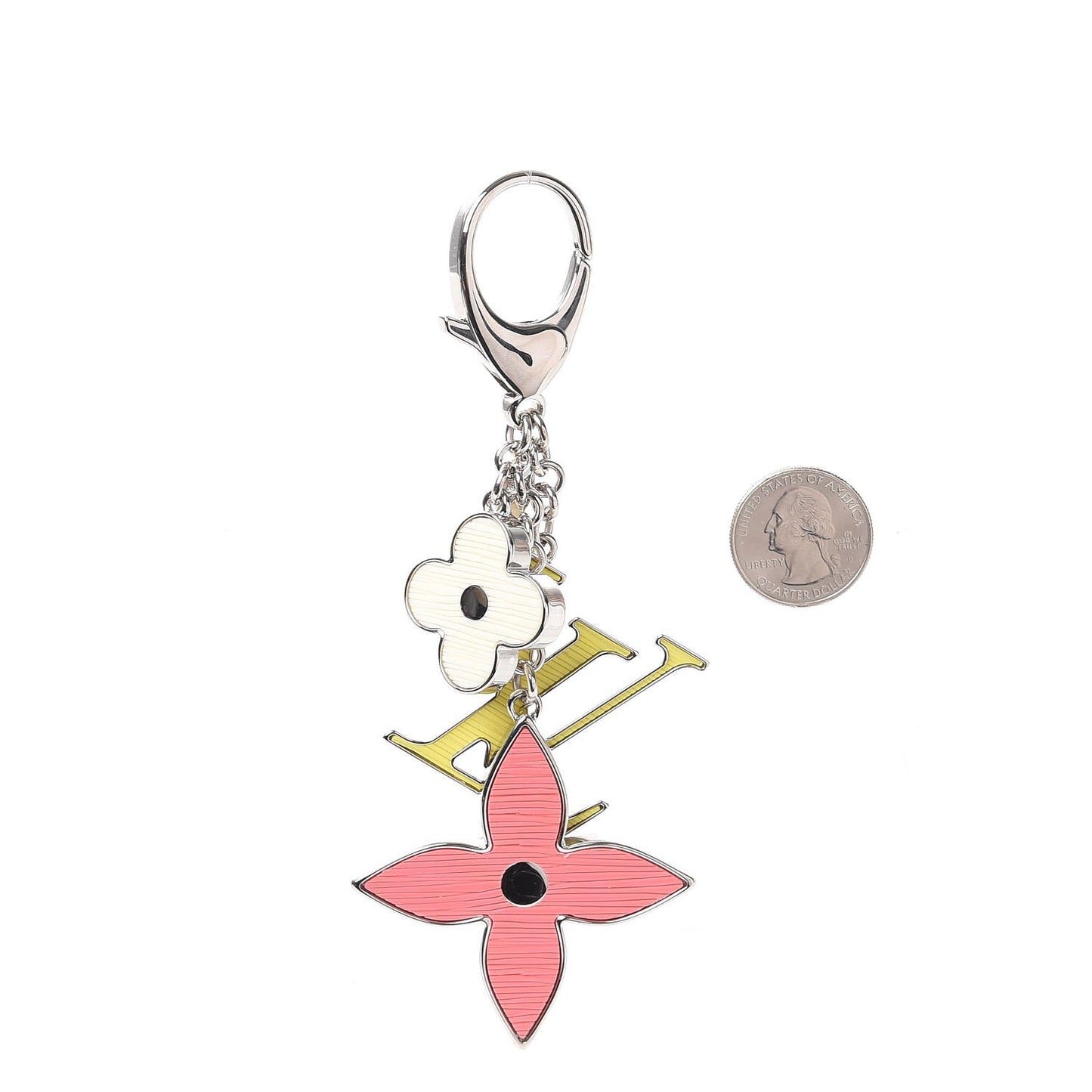 Fleur d'Epi Bag Charm Tri-Color