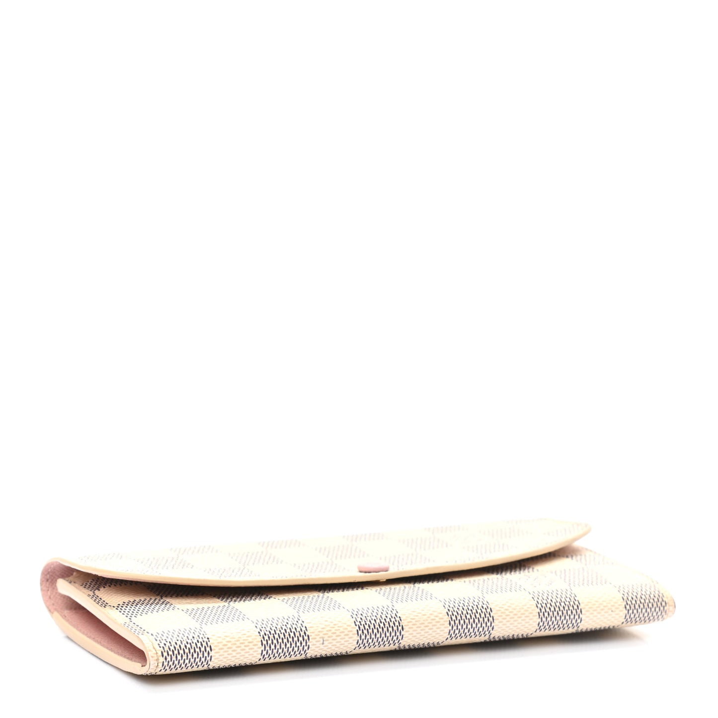 Damier Azur Emilie Wallet Rose Ballerine
