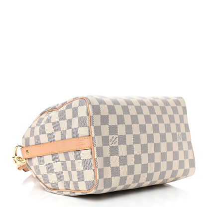 Louis Vuitton Damier Azur Speedy Bandouliere 25 3 of 9