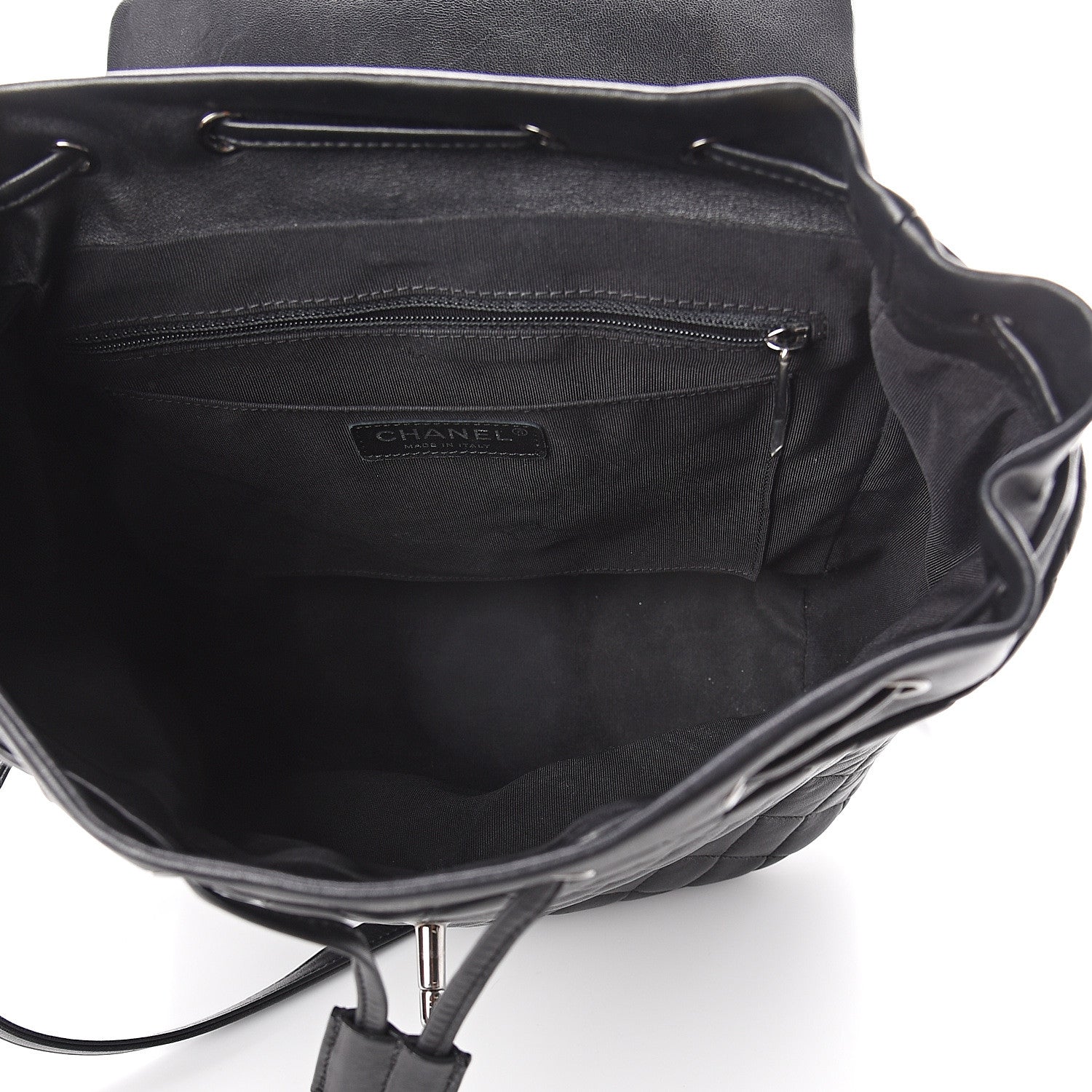 Chanel Lambskin Quilted Large Urban Spirit Backpack Black 4 of 9