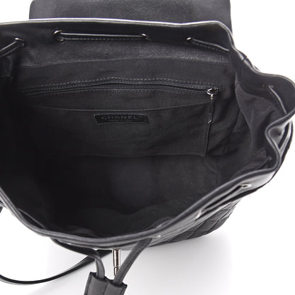 Chanel Lambskin Quilted Large Urban Spirit Backpack Black 4 of 9