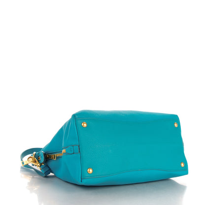 Prada Vitello Daino Side Zip Tote Voyage 4 of 9