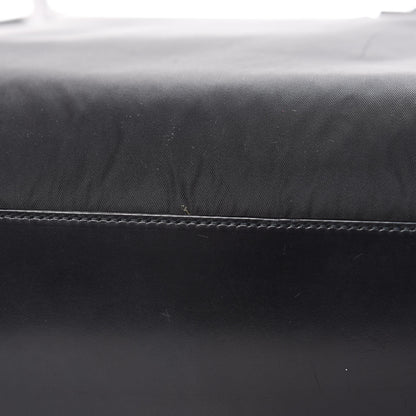 Prada Tessuto Nylon Soft Calf Tote Black 12 of 15