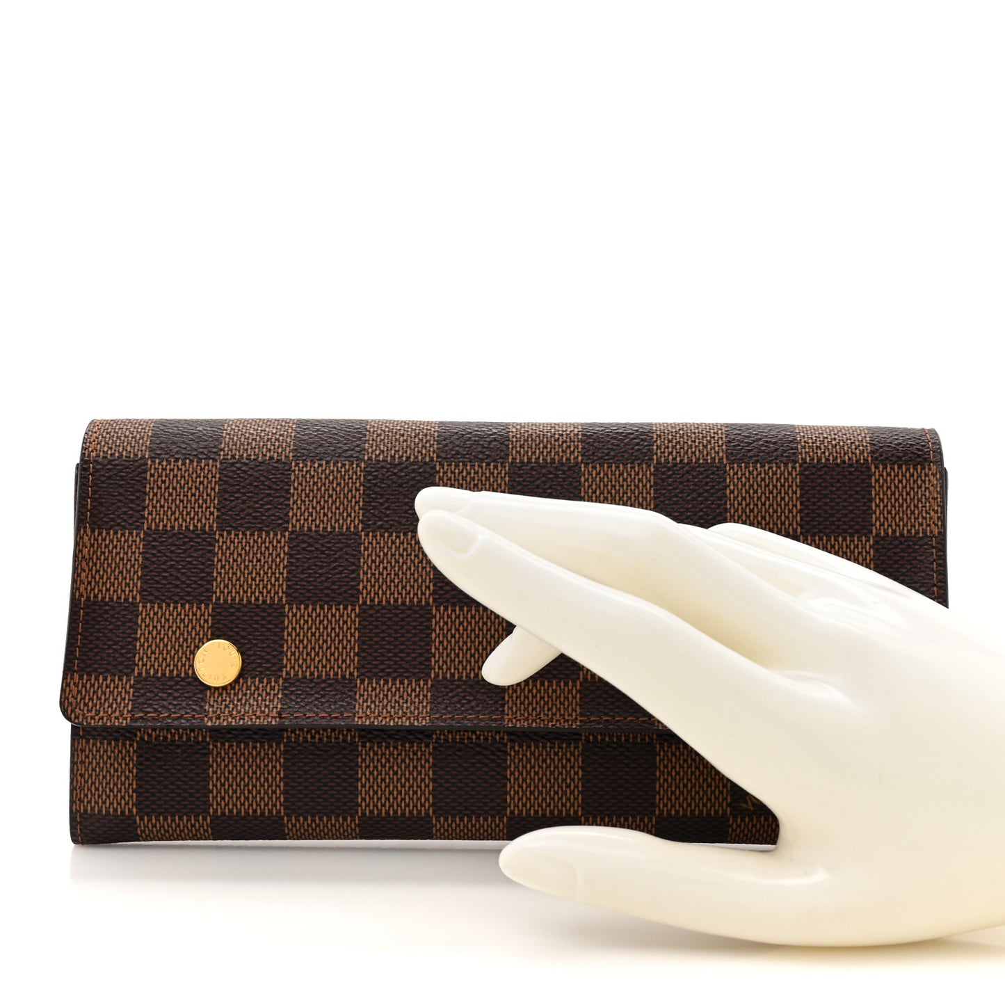 Damier Ebene Portefeuille Long Modulable Wallet