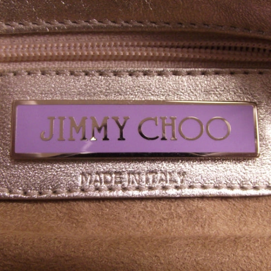 Shimmery Calfskin Tulita Evening Bag