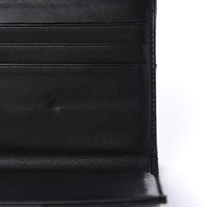 Chanel Lambskin Quilted Double Sided Wallet Black 8 of 12