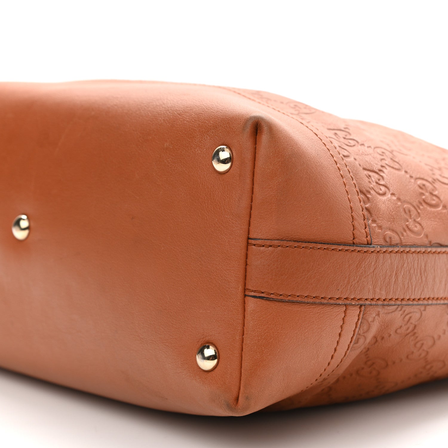 Gucci Guccissima Hobo Shoulder Bag Light Brown 10 of 19